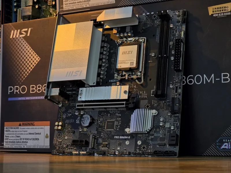 Комплект MSI B860M-B PRO + ULTRA 5 225F 2