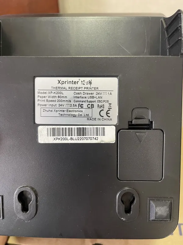 Xprinter k200L(80мм) в отличном состоянии 3
