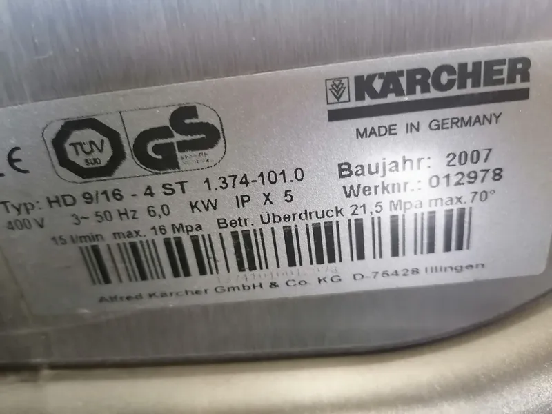 Karcher HD 9-16 st made in Germany — фото 2