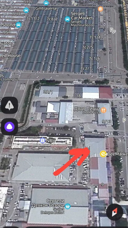 Сергели-6 Дехкон базар помещение 46 м² 1-этаж без ремонта — фото 3