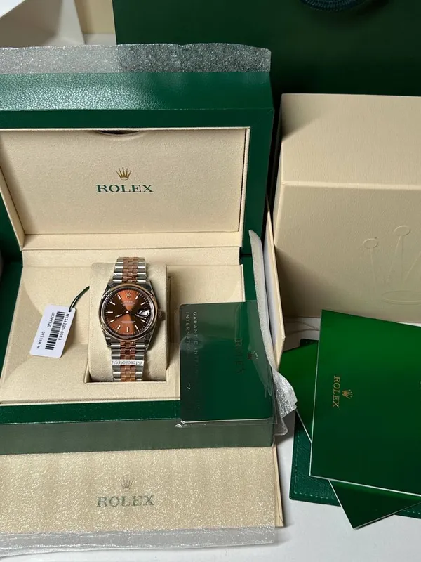 Rolex Datejust Everose Gold 41 мм