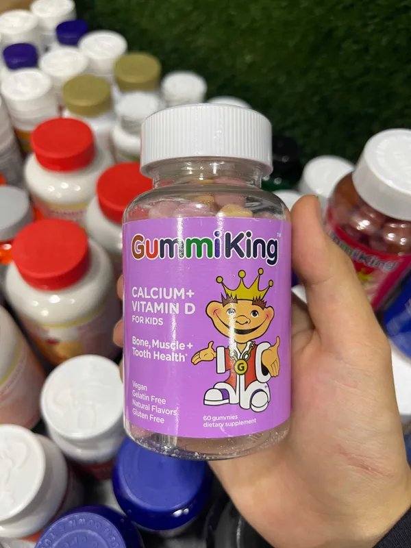 GummiKing, кальций и витамин D для детей GummiKing, кальций и витамин D для детей