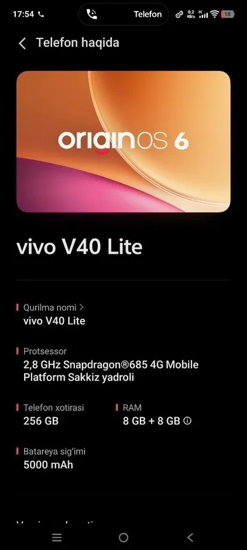 Vivo v40 lite 256tali — фото 7