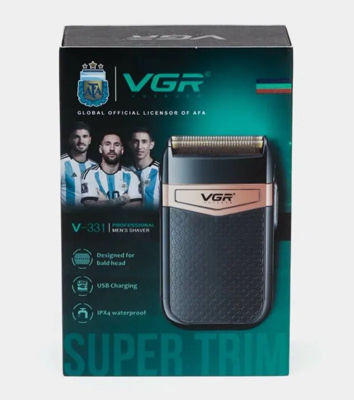 Shaver VGR V-331 soqol olish uchun lezviyadek oladi