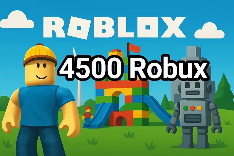 4500 Robux || Roblox | Hamma oyinlarga Donat!
