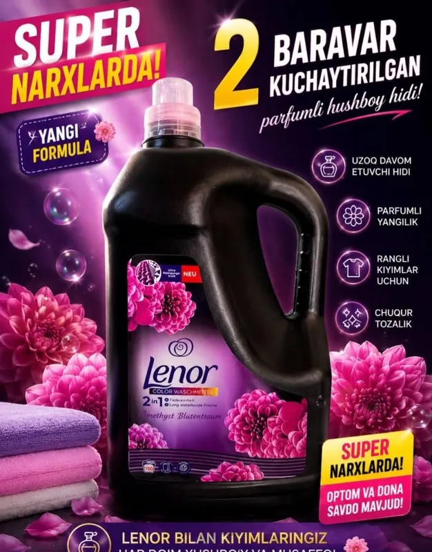 Lenor — 5 litr avtomat gel Lenor — 5 litr avtomat gel