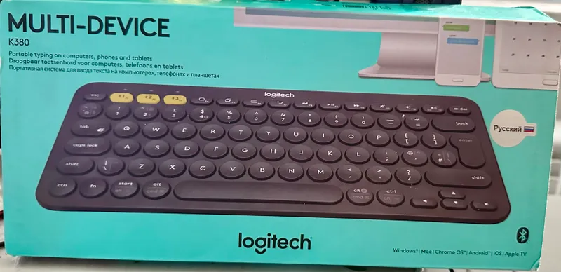 simsiz klaviatura Logitech K380 Multi-Device 1 simsiz klaviatura Logitech K380 Multi-Device 1