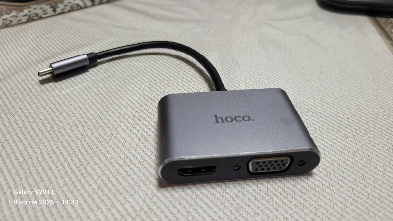 НВЗО Есо, конвертер Туре-С на НDМI+ VGA +USB3.0+PD — фото 6