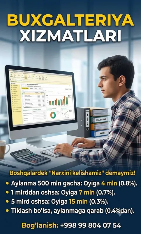 Professional buxgalteriya xizmatlari 2