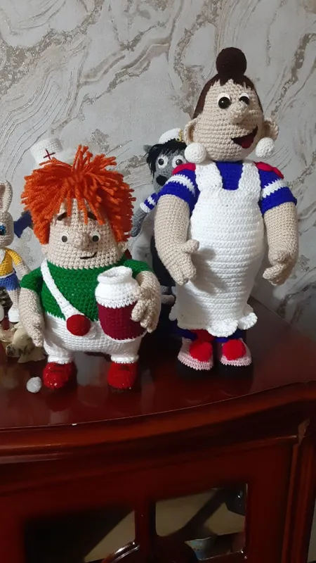 вязанные игрушки — фото 3