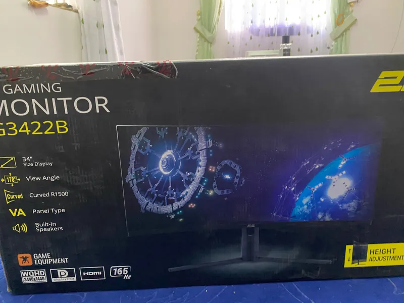 2E Gaming G3422B 34 inch curved gaming monitor 165Hz — фото 2 2E Gaming G3422B 34 inch curved gaming monitor 165Hz — фото 2