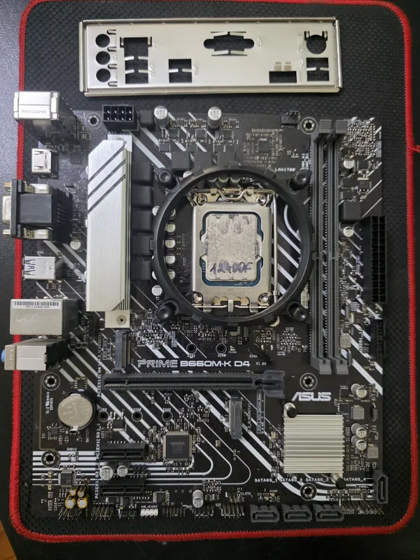 Комплект Asus B660M- K D4+ I5 12400F. Возможен обмен. Доставка.