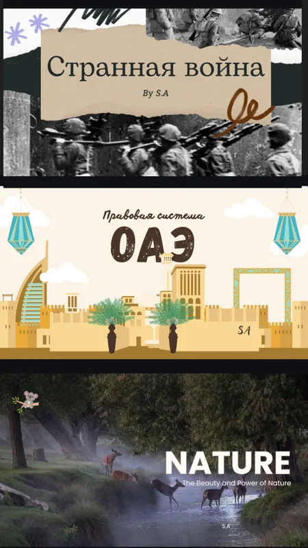 Стильные презентации в Canva на заказ