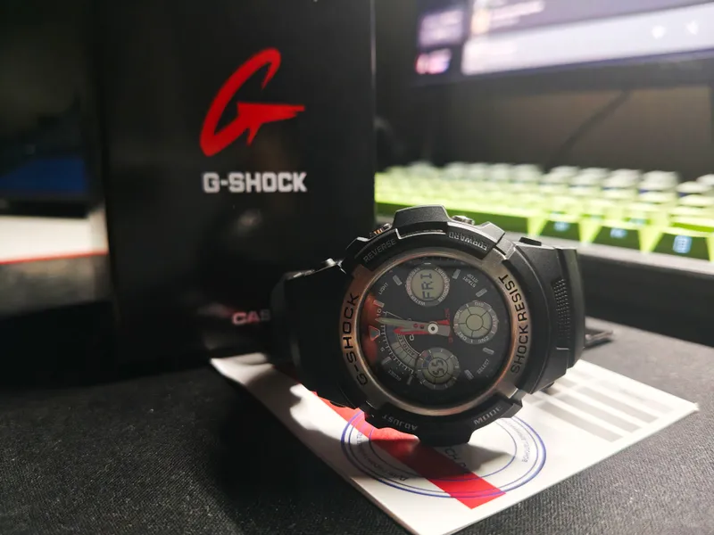 Casio G-shock aw-590 — фото 3