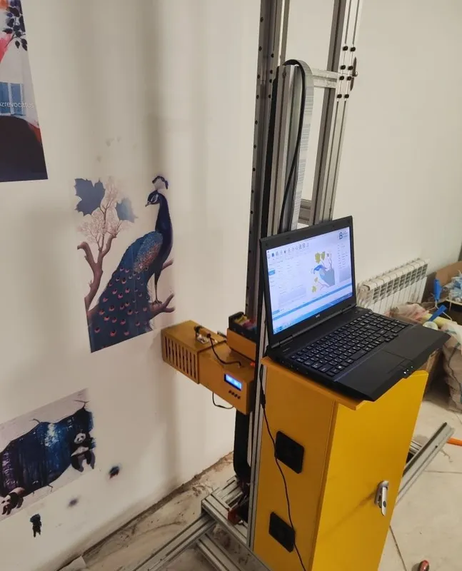 3 d Prentr Devorlarga har xil rasim chizadi 6
