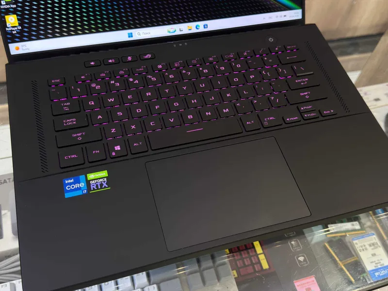ASUS ROG ZEPHYRUS M16 ore i7-11800H ram 16 ssd 512 RTX 3050Ti 4Gb — фото 3