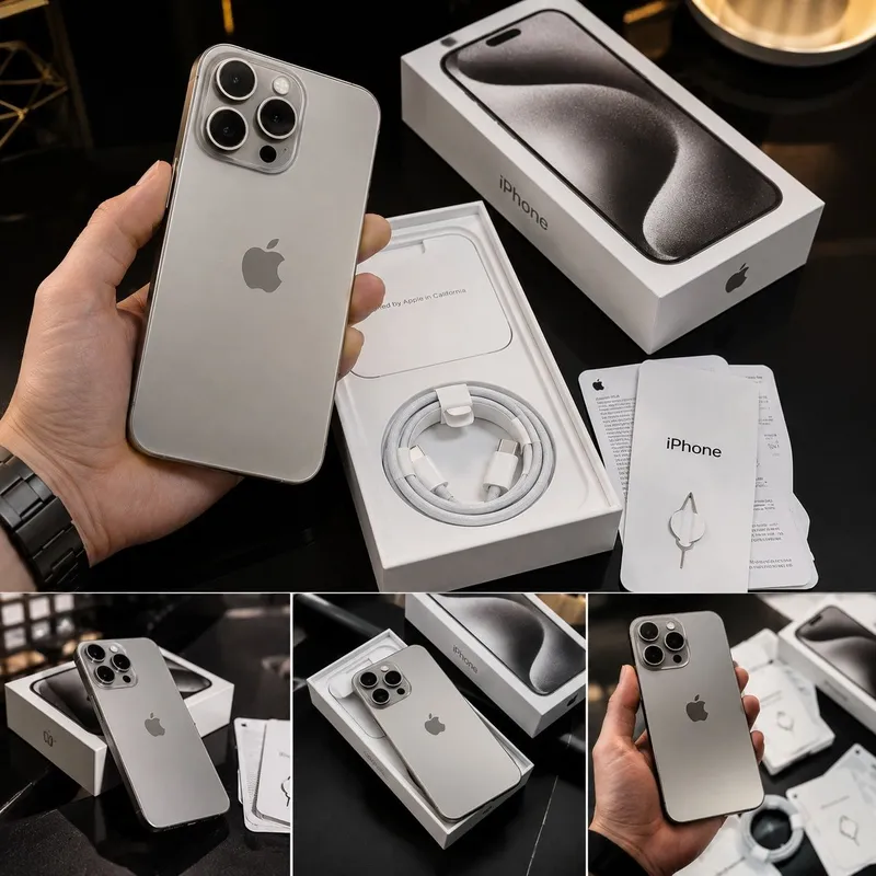Apple iPhone 15pro max titanium 256gb 2