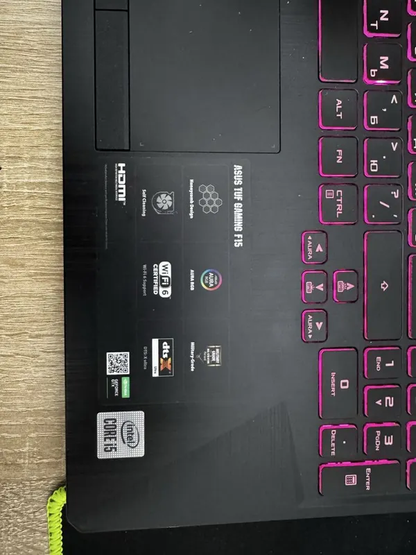 Asus tuf gaming F15 4