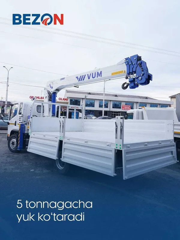 Sotuvda tayyor!!! Kran manipulyator FAW Tiger V — фото 2