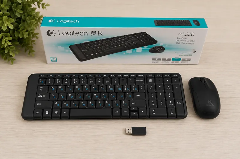 Logitech MK220 simsiz klaviaturasini sotaman