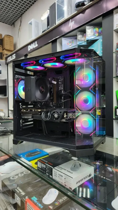 Мощный игровой компютер ryzen 5 Cpu: ryzen 5 7600x (мощнее чем i5 1440 — фото 3