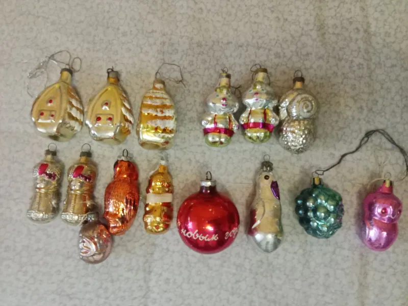 Ёлочные игрушки СССР ( обмен )