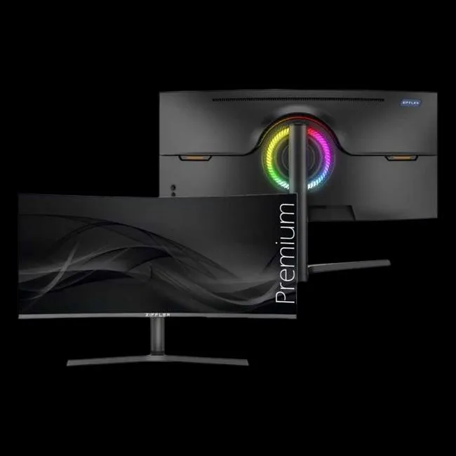 Ziffler 34″ Curved Gaming Monitor – 165 Hz, 3K WQHD – AKSIYA! - — фото 2
