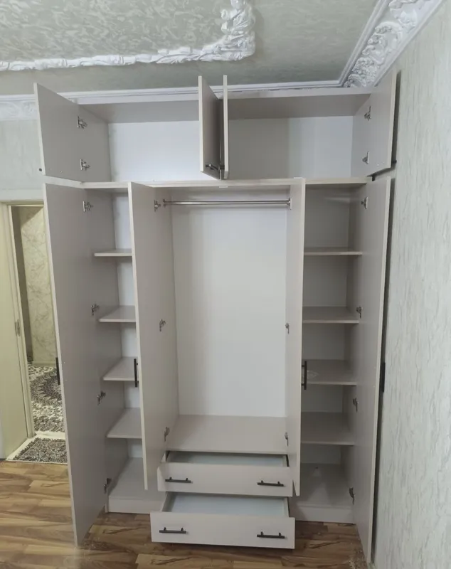 Шкаф шкоп гардероб прихожка 240 × 120 шкоб 3 эшик 4 Шкаф шкоп гардероб прихожка 240 × 120 шкоб 3 эшик 4