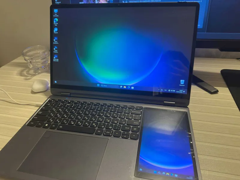 Мощный ультрабук с ДВУМЯ СЕНСОРНЫМИ экранами 16GB RAM 3