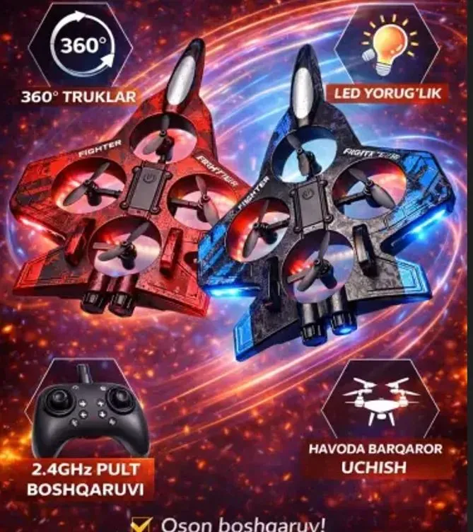 Zamonaviy pultli dron samalyot