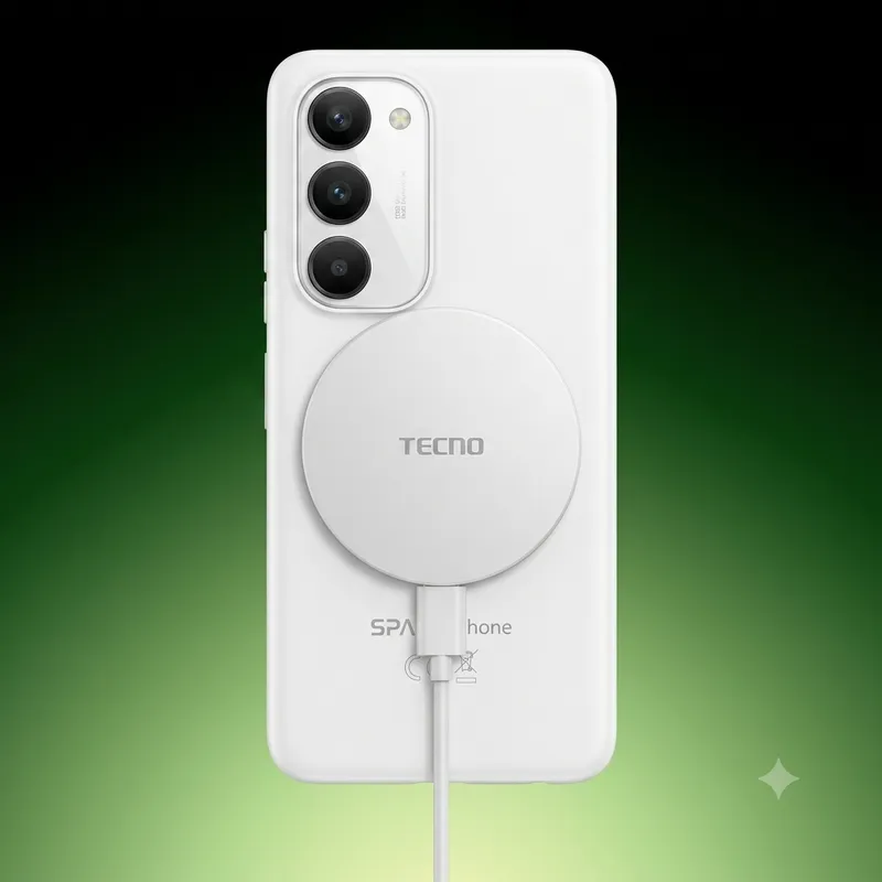 Смартфон Tecno Spark 40 Pro+ 8+256GB Nebula Black — фото 1