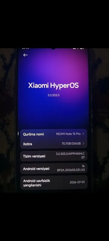 Redmi Note 15pro 2 Redmi Note 15pro 2
