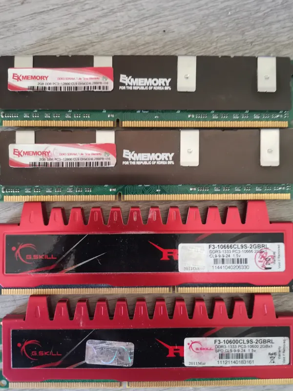 Оперативная память DDR3 4x2GB G.Skill