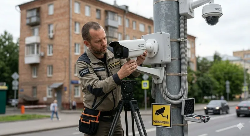 Kamera ustanovka va servis xizmati. 24/7 nazorat