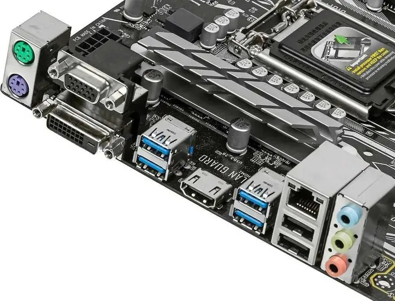 Материнская плата ASUS PRIM H270-PLUS Intel LGA-1151 ATX c процессором — фото 2
