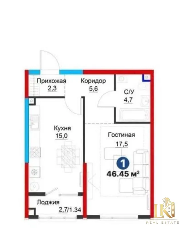 Продаётся 2-комнатная квартира в ЖК Maftun Makon — фото 2