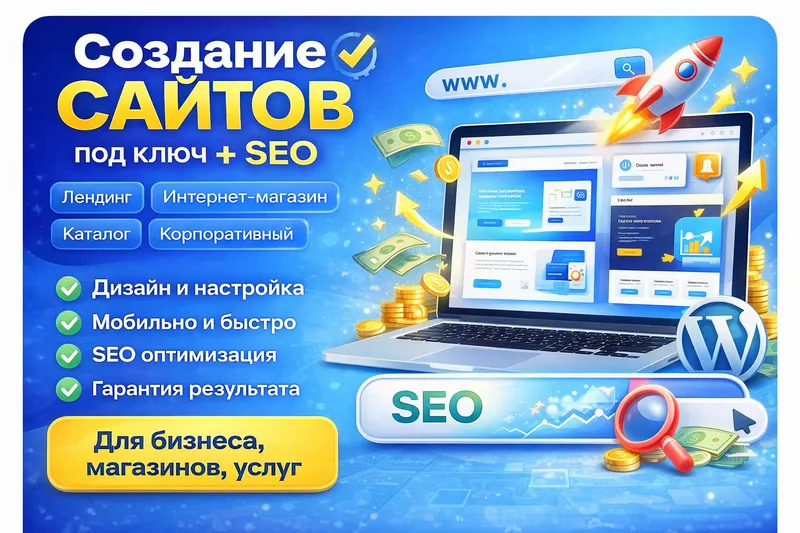 Разработка сайтов под ключ | Быстро и недорого