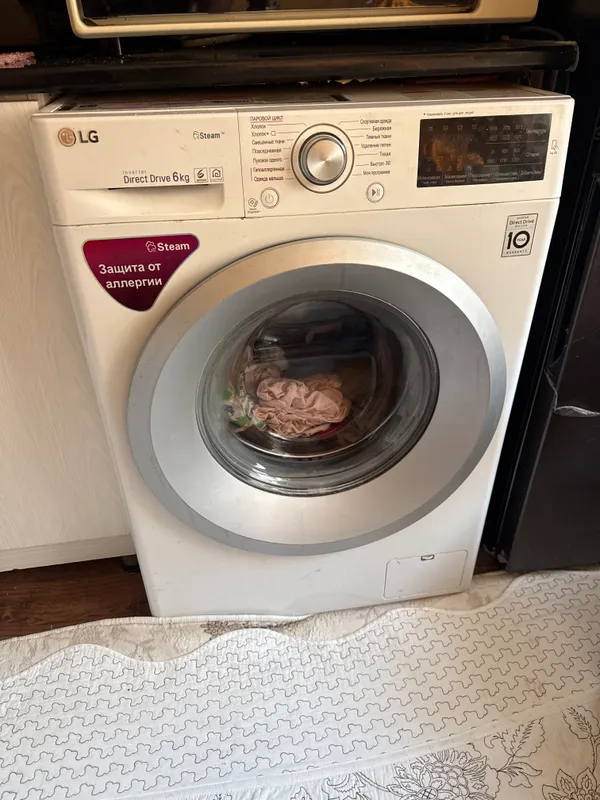 Lg 6 kg avtomat sotiladi 100$ bolishi