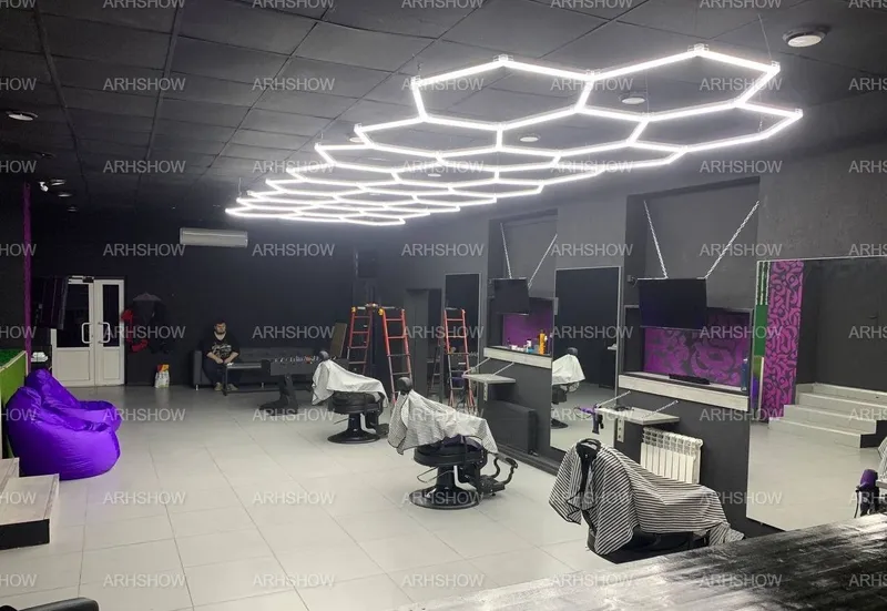 LED Hexagon Соты освещение для Barbershop/Chiroq — фото 6