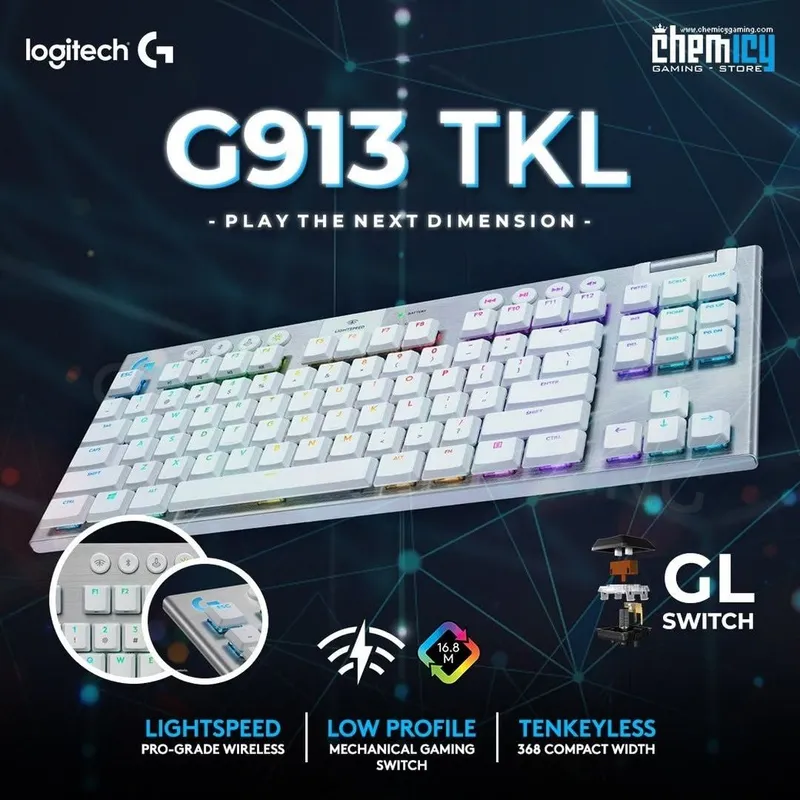 Logitech G913/915 TKL Механическая Клавиатура