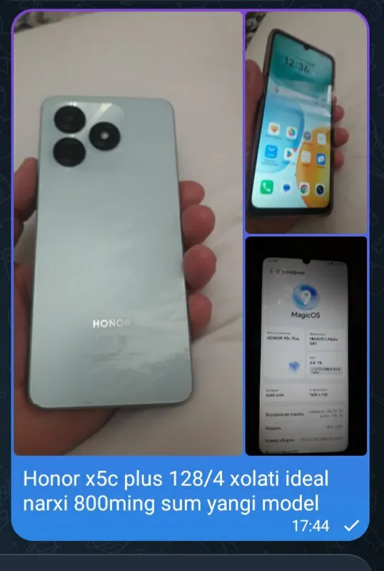 Honor x5c plus 128/4