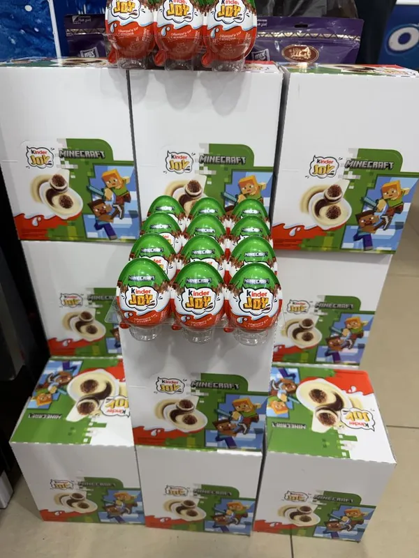 Kinder Joy Minecraft Original 2026 (новая коллекция)