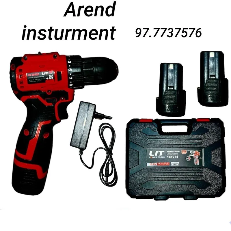 Arenda insturment Jomy ijara qurilish uskunalari