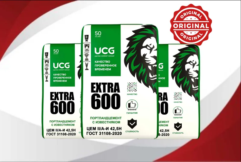 Цемент оптом | sement | cement ORGINAL UCG EXTRA 600