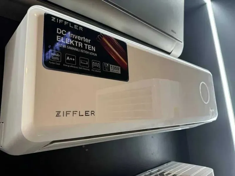 Кондиционер ZIFFLER 12 INVERTOR +TEN 135 VALT зима и лето + доставка