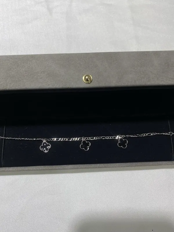 Серебряное браслет 925 van cleef, Kumush bilakuzuk 925 2 Серебряное браслет 925 van cleef, Kumush bilakuzuk 925 2