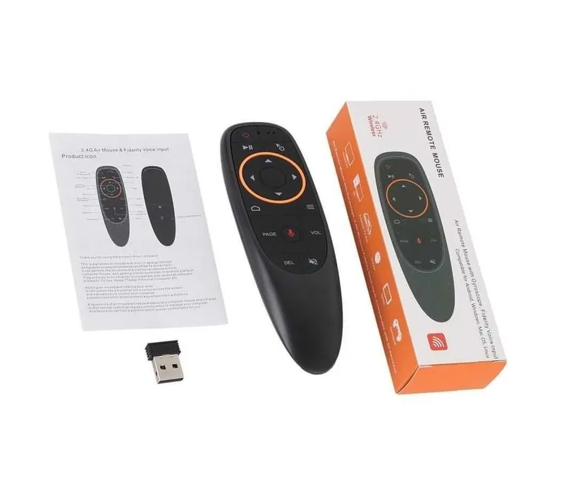 Аэро-мышь пульт управления модель G10s Smart TV box — фото 1