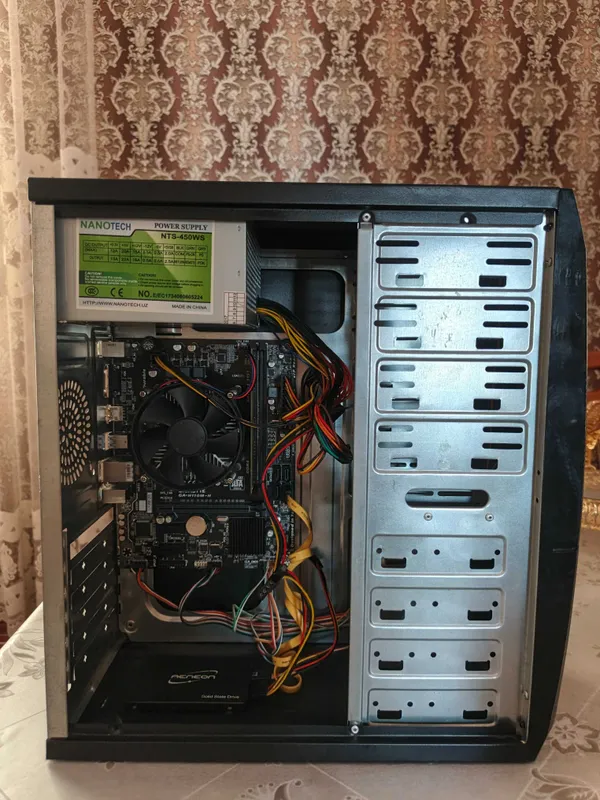 MB - Gigabyte H110M-H ‎CPU - i3 7100 2/4 ‎RAM - DDR4 4GB ‎SSD - 128 GB — фото 4