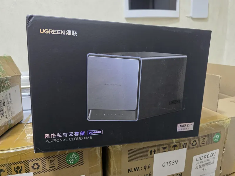 UGREEN Nas DX4600 Сетевое хранилище облачное хранение 1 UGREEN Nas DX4600 Сетевое хранилище облачное хранение 1