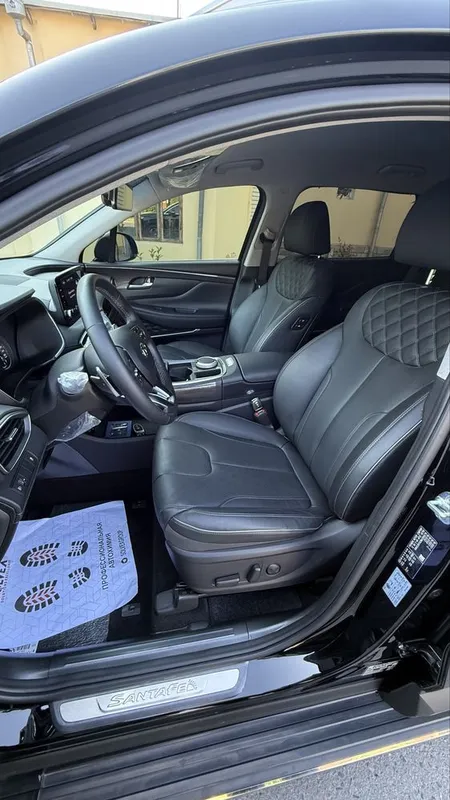 Hyundai Santafe yangi polniy bron va navarotlari bor — фото 3
